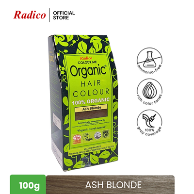 RADICO Organic Hair Color - Ash Blonde (100g)