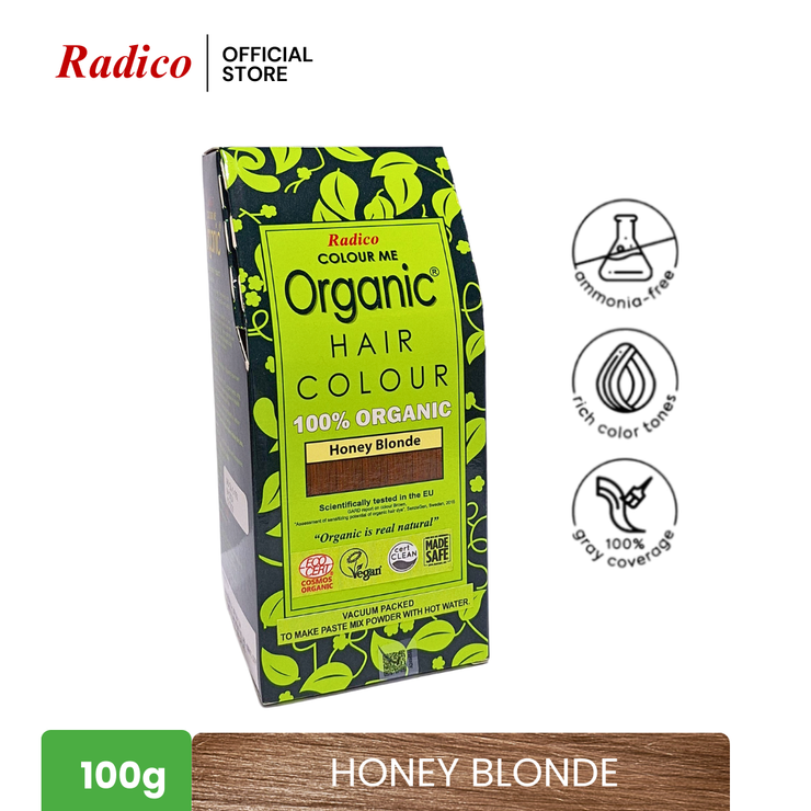 RADICO Organic Hair Color - Honey Blonde (100g)